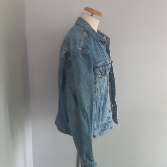 Levi Strauss & CO men's Vintage denim jacket Size 40 - Picture 6 of 8